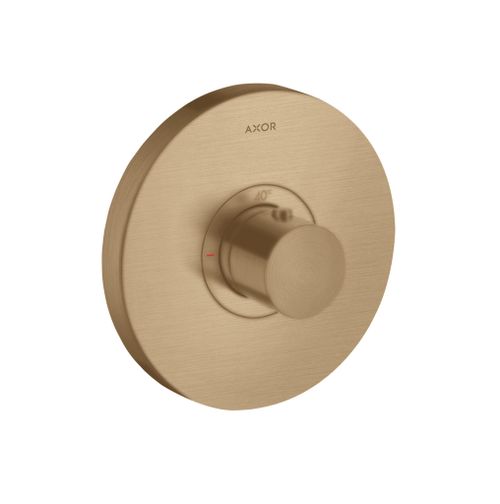 AXOR-HG-AXOR-ShowerSelect-Thermostat-HighFlow-Unterputz-rund-Brushed-Bronze-36721140 gallery number 1